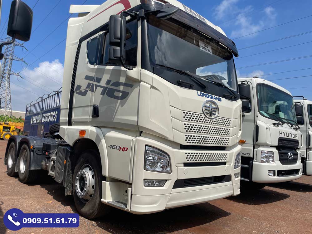 Giá xe đầu kéo FAW 2 cầu JH6 (460HP) nhập khẩu